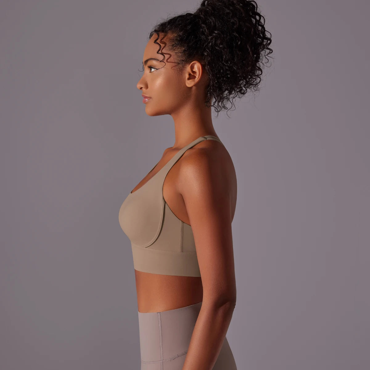 Seamless High Impact Sports Bra